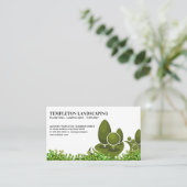 Tree Logo | Struiken | Liggend Visitekaartje (Staand voorkant)