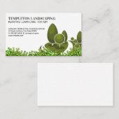 Tree Logo | Struiken | Liggend Visitekaartje (Voorkant / Achterkant)