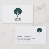 Tree Logo Visitekaartje (Voorkant / Achterkant)