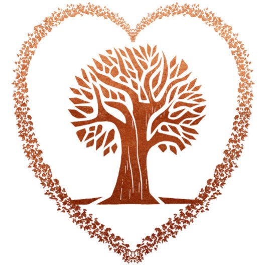 Tree Love Kindness Encouragement Greeting Card Kaart