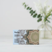 Tree Mandala Visitekaartje (Staand voorkant)