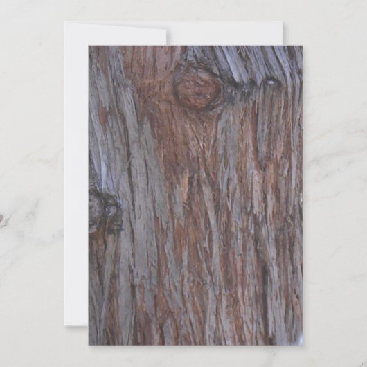 Tree Mannen Faces Note-Kaart Bedankkaart (Voorkant)