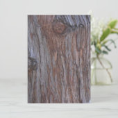 Tree Mannen Faces Note-Kaart Bedankkaart (Staand voorkant)