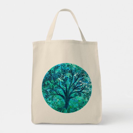 Tree Medallion Tote Bag (Achterkant)