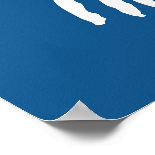 Tree Menorah Poster (Hoek)