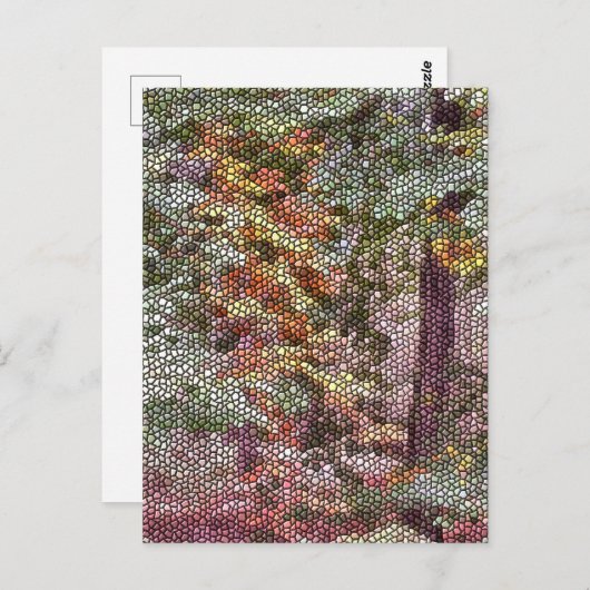 TREE MOSAIC BRIEFKAART (Voorkant / Achterkant)