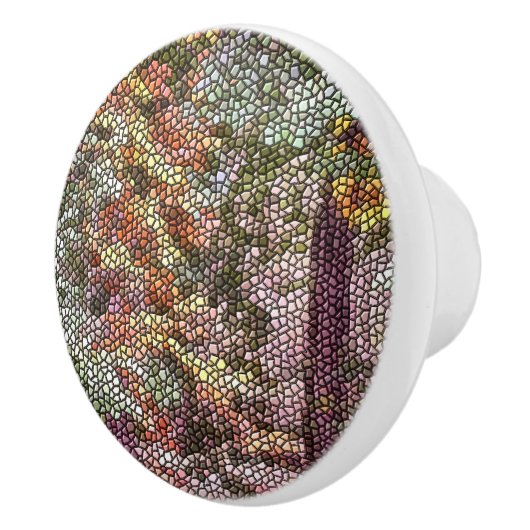 TREE MOSAIC KERAMISCHE KNOP (Rechts)