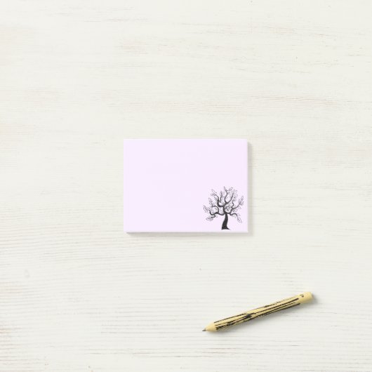 Tree Natuur Sticky Notes (Op bureau)