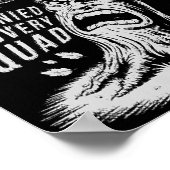 Tree-nied Recovery Squad Funny Disc Golf Stomme Bo Poster (Hoek)