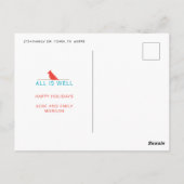 TREE OF ART Holiday Briefkaart (Achterkant)