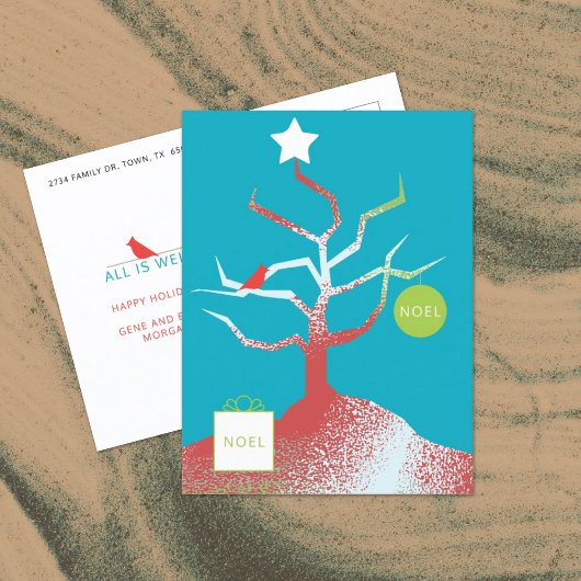 TREE OF ART Holiday Briefkaart