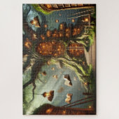Tree of Endless Tales Books & Magic Library Legpuzzel (Verticaal)