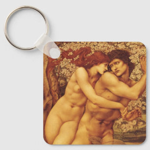 Tree of Forgiveness, Sir Edward Coley Burne-Jones Sleutelhanger