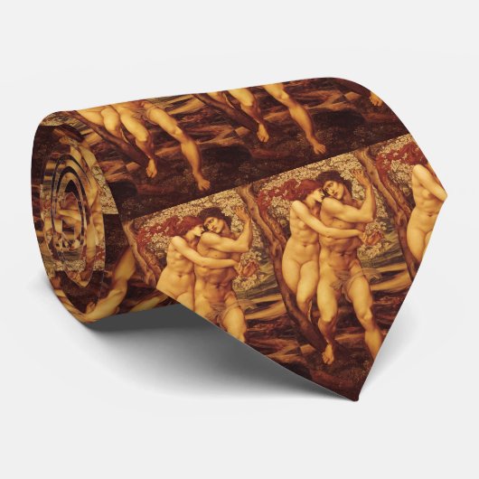 Tree of Forgiveness, Sir Edward Coley Burne-Jones Stropdas (Opgerold)