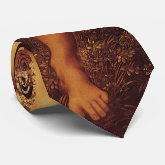 Tree of Forgiveness, Sir Edward Coley Burne-Jones Stropdas (Opgerold)