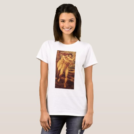 Tree of Forgiveness, Sir Edward Coley Burne-Jones T-shirt (Voorkant volledig)