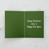 Tree of Gold Holiday Kaart (Binnen)