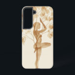 Tree of Grace Ballerina telefoonhoesje Samsung Galaxy Hoesje<br><div class="desc">Een ballerina verandert in een boom,  die groei,  elegantie en gewortelde expressie vertegenwoordigt - waar natuur en kunst één worden.</div>