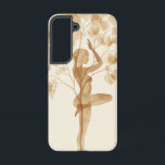Tree of Grace Ballerina telefoonhoesje Samsung Galaxy Hoesje<br><div class="desc">Een ballerina verandert in een boom,  die groei,  elegantie en gewortelde expressie vertegenwoordigt - waar natuur en kunst één worden.</div>