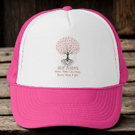 Tree of Hope Bewustzijn borstkanker Trucker Pet