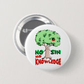 Tree of Knowledge Ronde Button 5,7 Cm (Voorkant /achterkant)