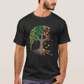 Tree of Life 4 seizoenen T-shirt (Voorkant)