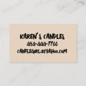 TREE OF LIFE AANGEPASTE VISITEKAARTJES (Achterkant)