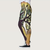 Tree of Life Abstracte Natuur kunst Leggings (Links)