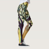 Tree of Life Abstracte Natuur kunst Leggings (Rechts)