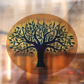 Tree of Life Abstracte Natuur kunst Raamsticker (Vel 2)