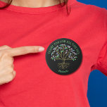 Tree of Life Bedankt voor alles wat je doet waarde Ronde Button 7,6 Cm<br><div class="desc">Op zoek naar een onderscheidende manier om de waardering voor iemand speciaal te shows? Bekijk deze opvallende metalen pin! Het ingewikkelde ontwerp van Tree of Life, verfraaid met levendige bladeren, is een levendige manier om je dankbaarheid uit te drukken. De inspirerende boodschap "Thank You for All You Do" voegt een...</div>