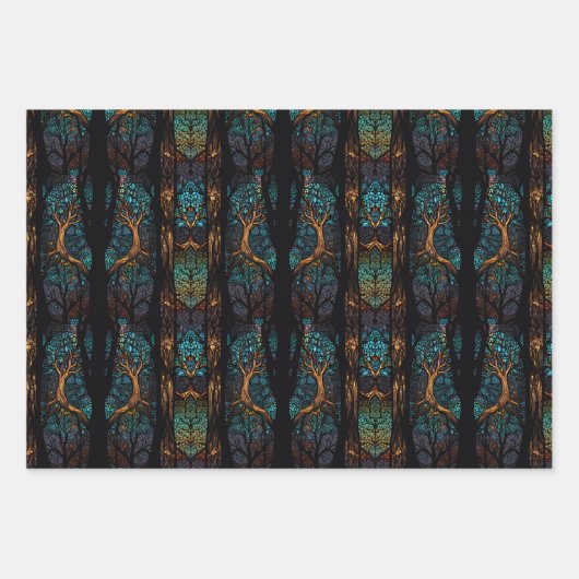 Tree of Life-bereik Inpakpapier Vel (Voorkant)