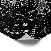 Tree of Life - black and white Poster (Hoek)