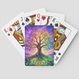 Tree of Life-bos speelkaarten