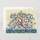 Tree of life briefkaart (Voorkant / Achterkant)