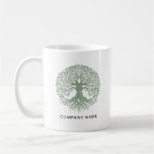 Tree of Life Business Logo Koffiemok (Links)