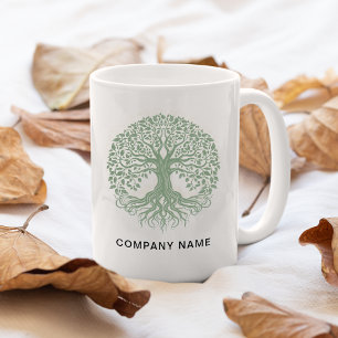 Tree of Life Business Logo Koffiemok