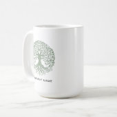 Tree of Life Business Logo Koffiemok (Voorkant links)