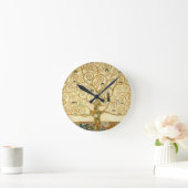 Tree of Life by Gustav Klimt Ronde Klok (Huis)