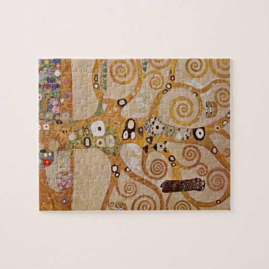 Tree of Life by Gustav Klimt, Stylized Art Nouveau Legpuzzel (Horizontaal)
