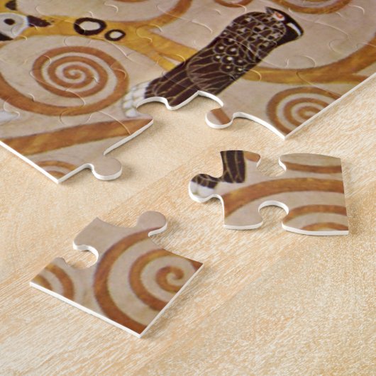 Tree of Life by Gustav Klimt, Stylized Art Nouveau Legpuzzel (Zijkant)