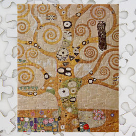 Tree of Life by Gustav Klimt, Stylized Art Nouveau Legpuzzel