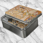 Tree of Life by Gustav Klimt, Stylized Art Nouveau Puzzel<br><div class="desc">Tree of Life (1905-1911) by Gustav Klimt. The Tree of Life is a vintage Art Nouveau painting featuring the tree of knowledge calling into question the black bird of prey, the symbol of death. The normal life cycle as understood by Freud and Klimt. The Stoclet Frieze is a series of...</div>