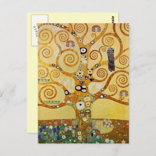 Tree of Life by Klimt Briefkaart (Voorkant / Achterkant)