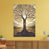 Tree of Life Canvas Afdruk (Insitu (Woonkamer))