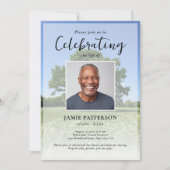 Tree of Life, Celebration of Life Photo, Funeral Kaart (Voorkant)