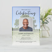 Tree of Life, Celebration of Life Photo, Funeral Kaart (Staand voorkant)