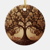 Tree of life Ceramic Ornament (Voorkant)