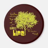 Tree of Life Christelijke Schrift magneet (Voorkant)