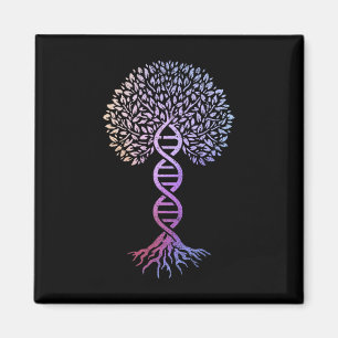 Tree of Life DNA Science Genetics Earth Day Algeme Magneet